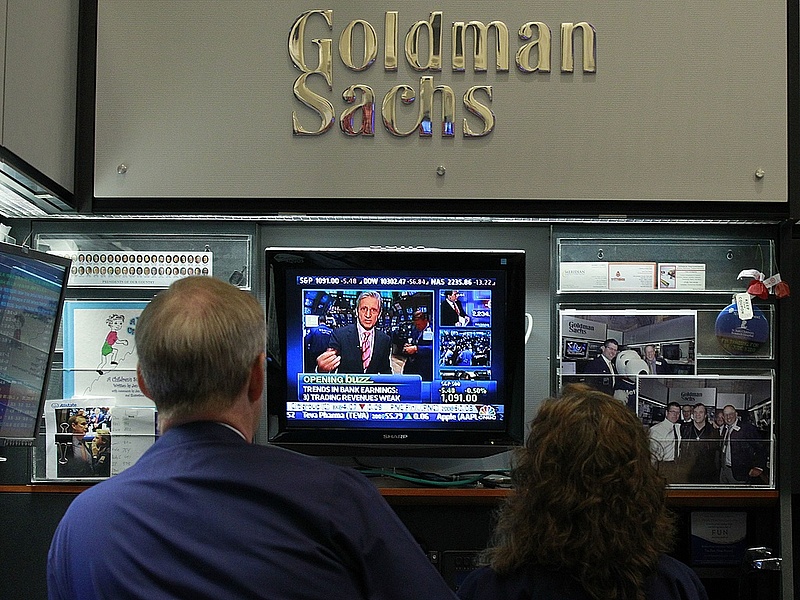A vártnál nagyobb lett a Goldman Sachs negyedéves nyeresége