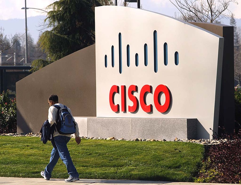 Zuhant a Cisco a negyedéves jelentésre