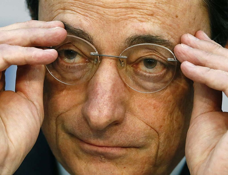 Draghi beszélt, lerántották az eurót (bővített)