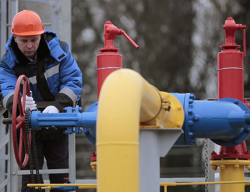 Jóval kevesebb gáz megy Ukrajnába Magyarországról