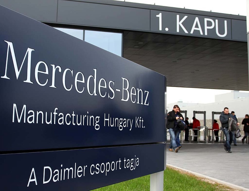 Már nyereséget hozott a kecskeméti Mercedes-gyár