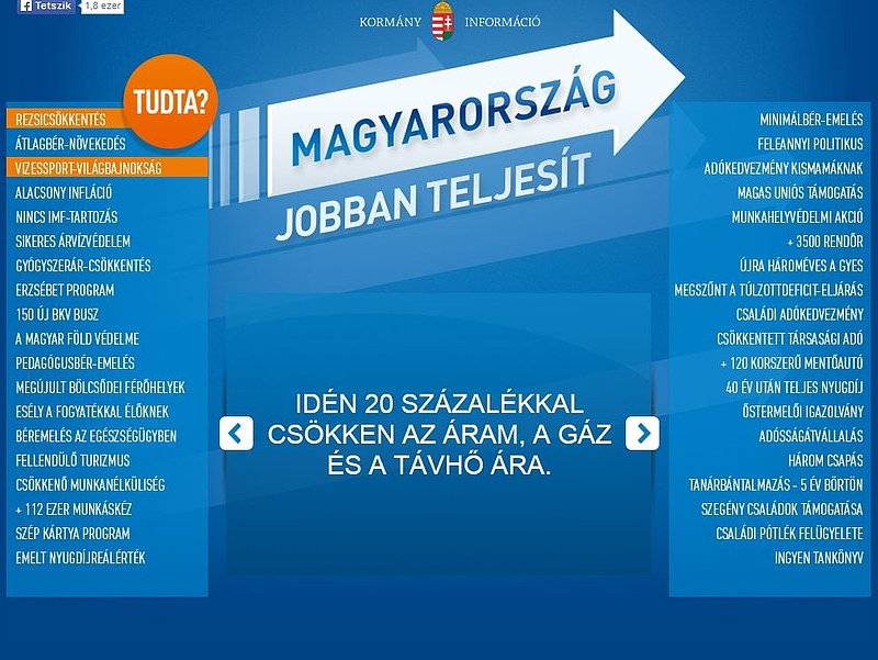 Kúria: tiltott pártreklám a kormány TV2-s hirdetése
