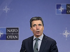 Rasmussen: a NATO Ukrajna mellett áll