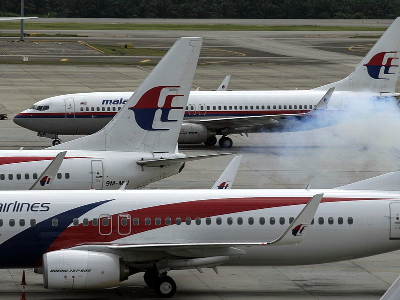 Gond volt a Malaysia Airlines egyik gépével