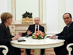 Ez lett a vége a Merkel-Hollande-Putyin-találkozónak