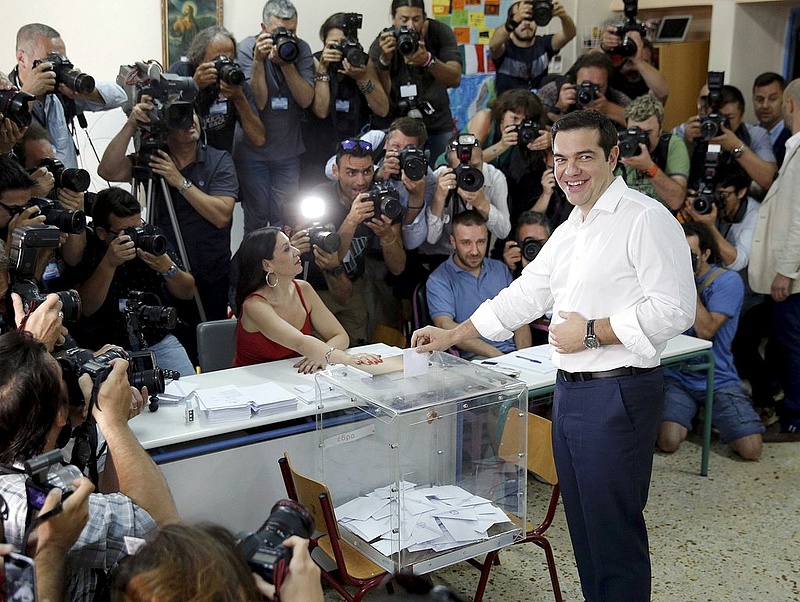 Ciprasztól várják a görög reformcsomagot az eurózóna csúcsvezetői