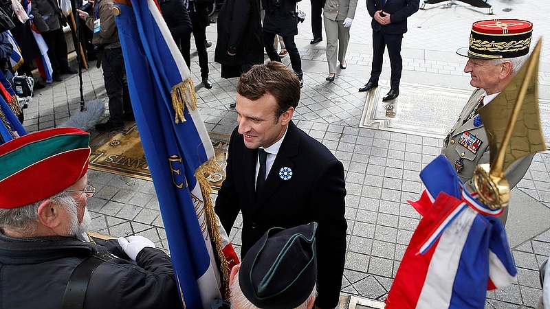 Munkában Macron: az eurózóna "nem működik"