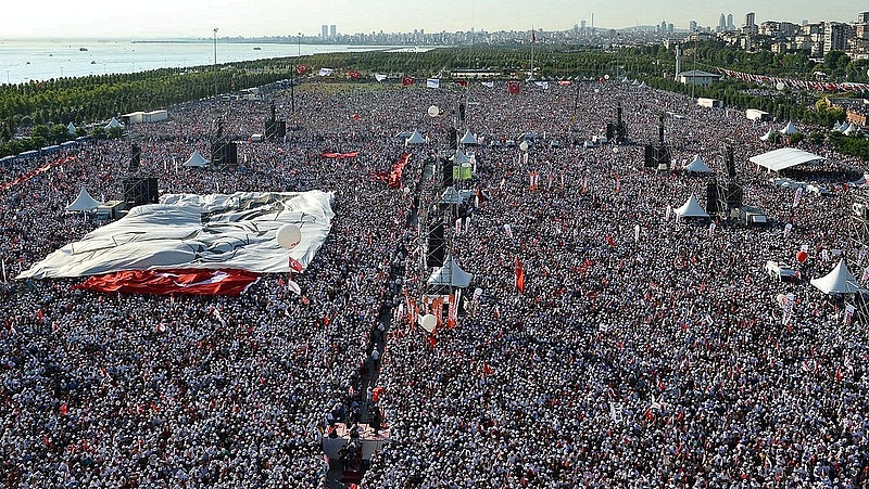 Hatalmas tüntetés volt Erdogan rendszere ellen