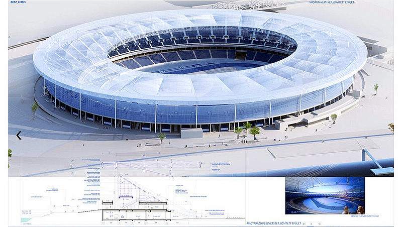 Új stadion épül Budapesten - megjelent a kivitelezési tender