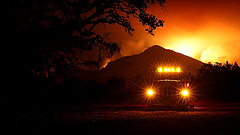 Óriási tűzvész pusztít Kaliforniában