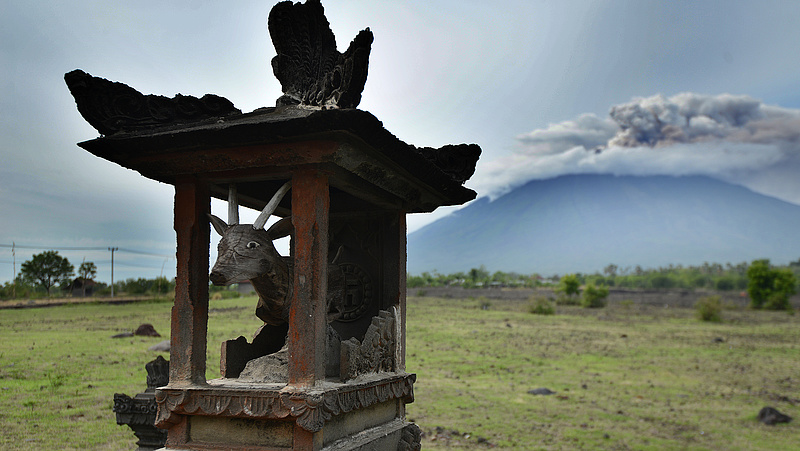 Meglepő időjárási anomáliát hozhat a Balin kitört vulkán