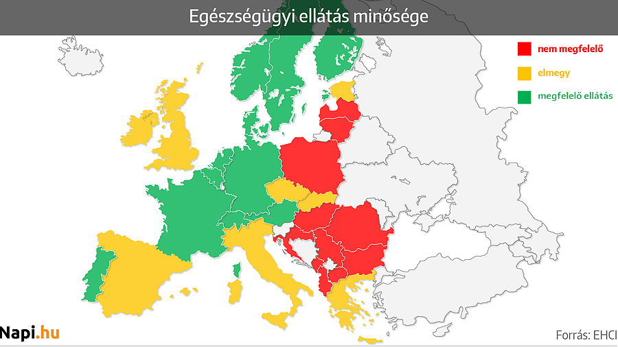 Európában az utolsók között a magyar egészségügy - itt vannak a friss adatok - metalservice.hu