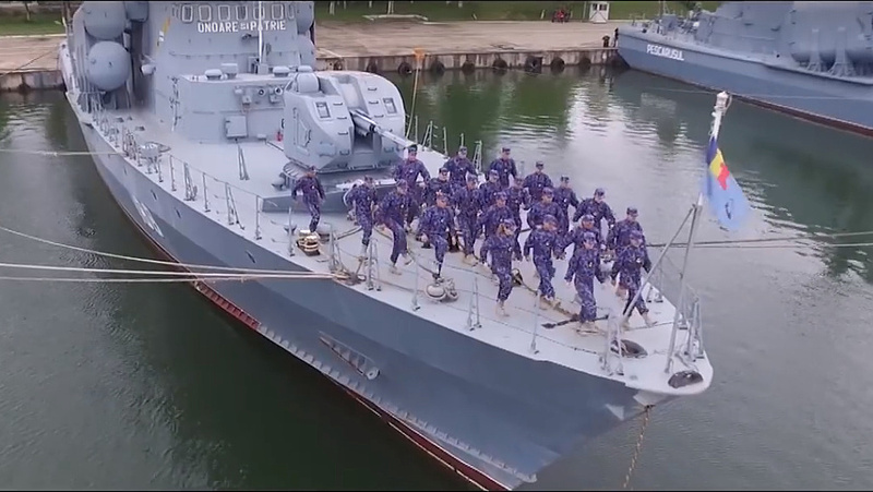 Négy új hadihajót vesz Románia
