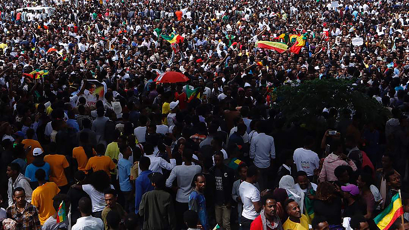 Robbanás történt az új etióp miniszterelnök nagygyűlésén - több halott