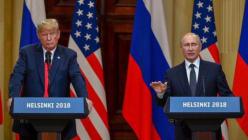 Putyin örül, hogy Trump lett az USA elnöke
