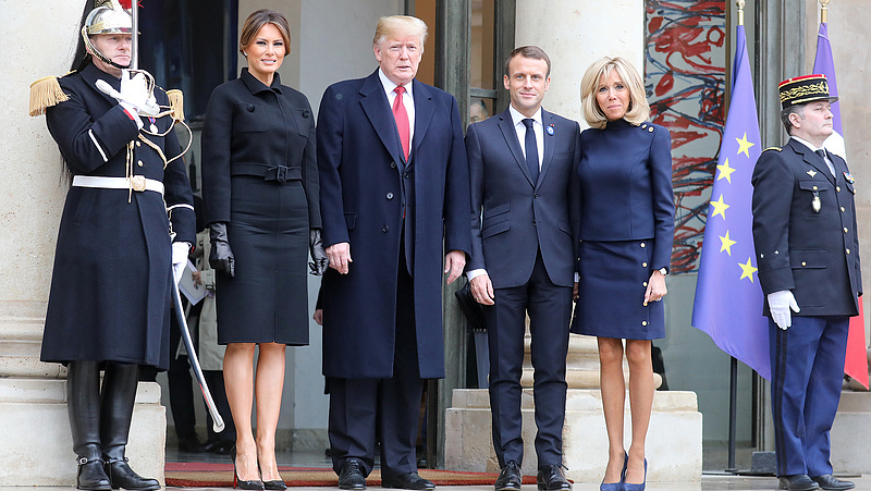 Macron Trumppal találkozik