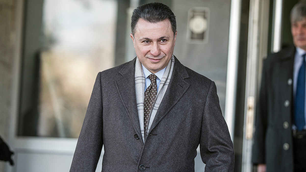 America hit Nikola Gruevski, who fled to Budapest, with sanctions