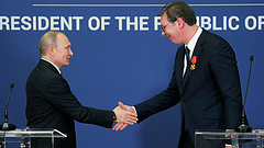 A szerb elnök nagyon örül az olcsó orosz gáznak