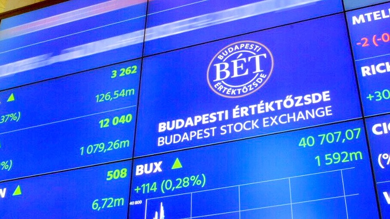 A magyar részvénypiac kimaradt az esésből