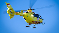 Három új helikoptert kaptak a mentők