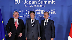 EU-Japán-csúcs: Megerősítették együttműködésüket a résztvevők