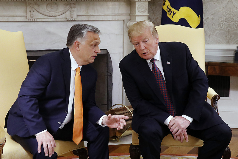 Donald Trump is gratulált Orbán Viktornak