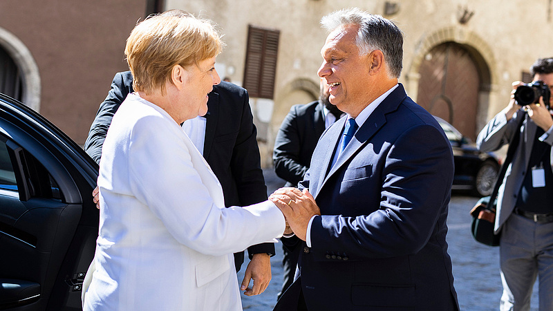 Angela Merkel Sopronban: "új startra" van szükség az EU-ban