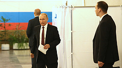 Az oroszok harmadik napja szavaznak, 45 százalékos a részvétel