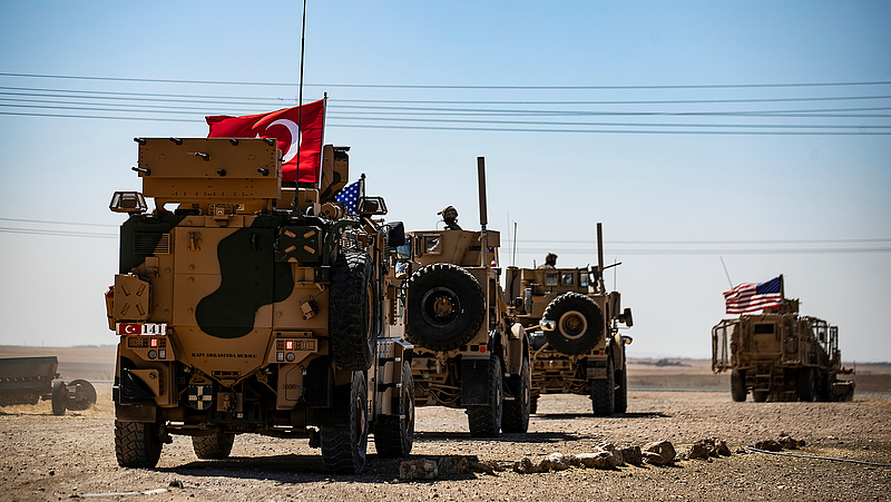 A török légierő csapást mért a szíriai kurd erők főhadiszállására