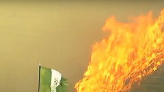 Hatalmas tűzvész van Valparaisóban