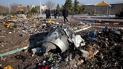 Eltüntetik az irániak a repülőkatasztrófa bizonyítékait