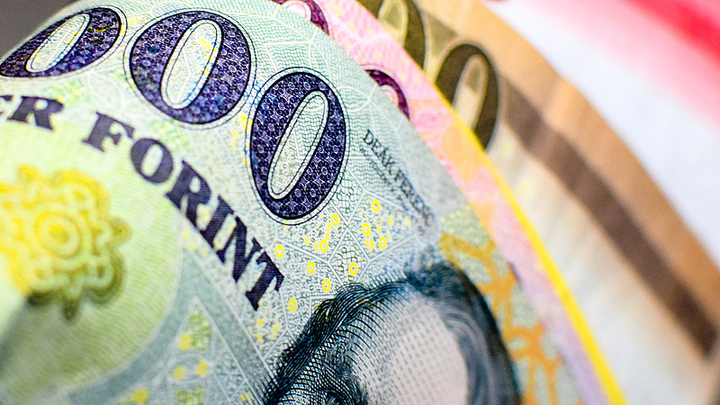 357,5 forintig gyengült az euró