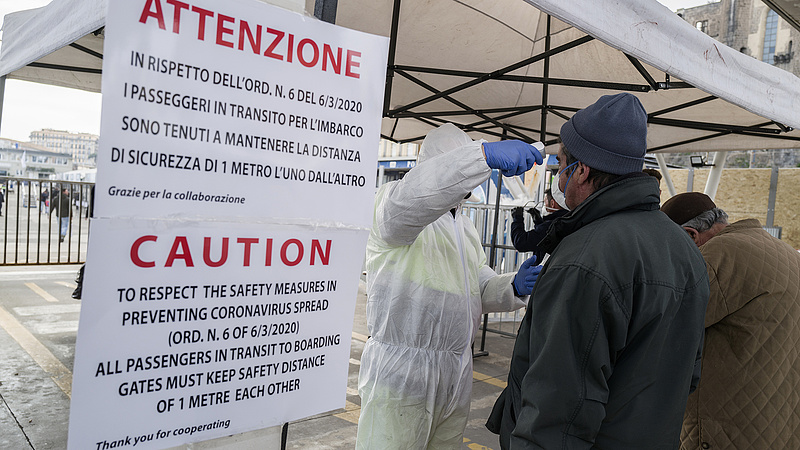 Koronavírus - Olaszországban ismét lépni kellett