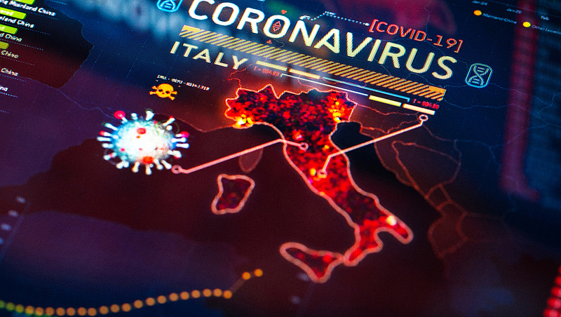 Az olasz vírushelyzetet a második világháborúhoz hasonlította egy szakértő