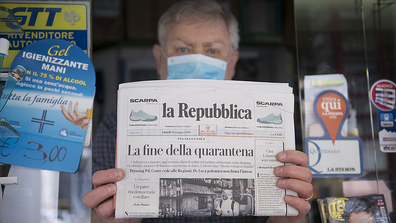 Koronavírus: Olaszországban már több mint egymillió adag oltás adtak be