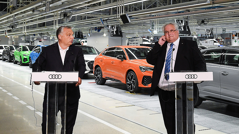 Orbán Viktor: az Audi-gyárért is küzdeni kell