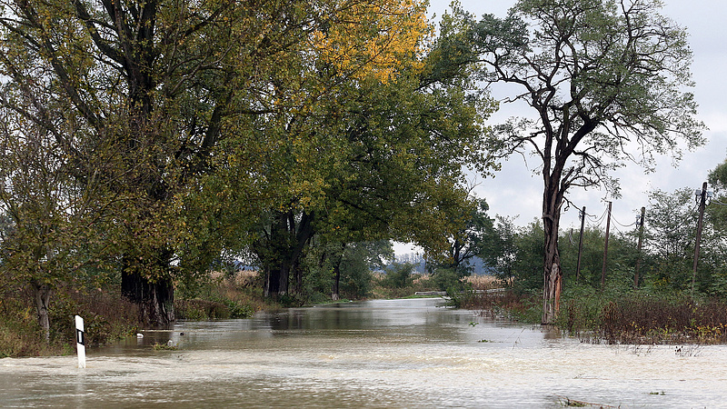 Településeket zártak el az áradások Borsod-Abaúj-Zemplén megyében