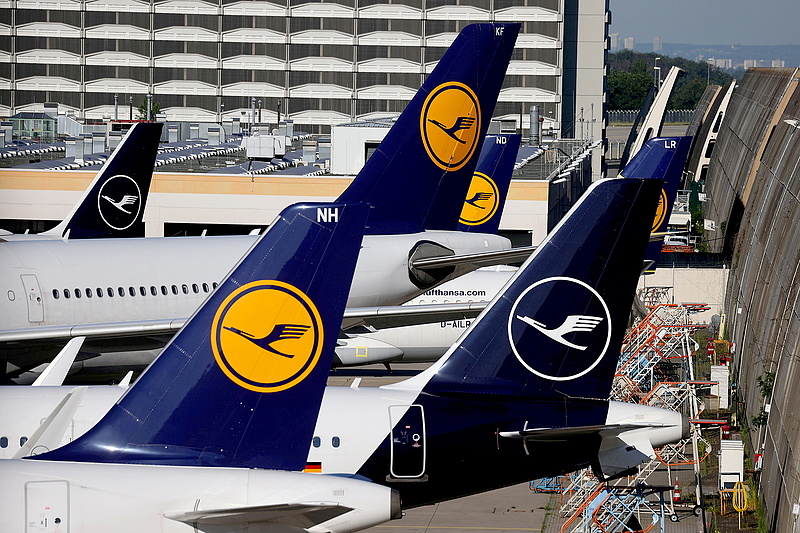 Tömeges járattörlést jelentett be a Lufthansa