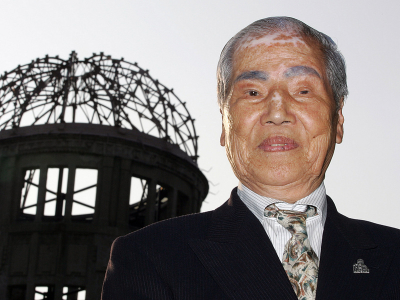 96 évesen meghalt a hirosimai túlélő, aki Obamával is találkozott