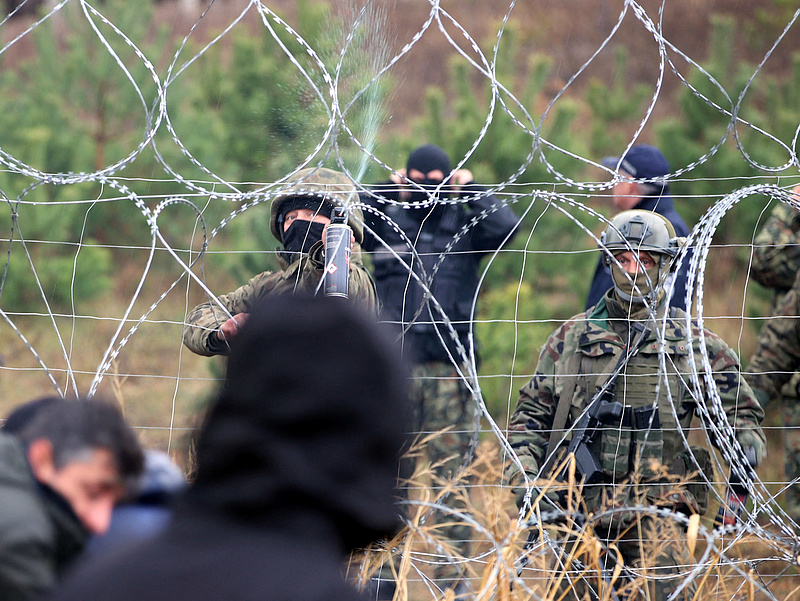 Újra fellángol a migrációs válság a lengyel-belorusz határon
