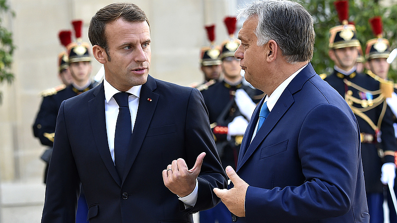 Macron: két kérdésben nézeteltérésünk lehet Magyarországgal