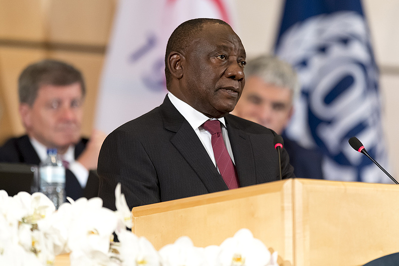 Koronavírusos a dél-afrikai elnök