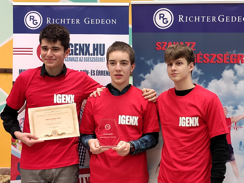 Budapesti középiskolások versenyeztek a Koleszterinsuliban