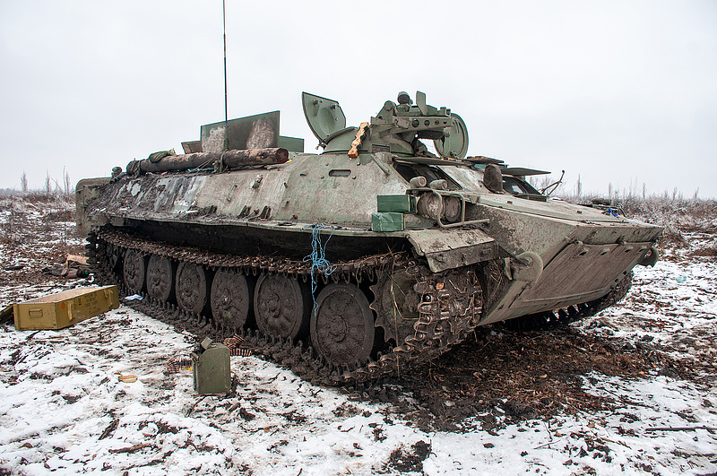 Riport az ukrajnai frontról: háborús horror