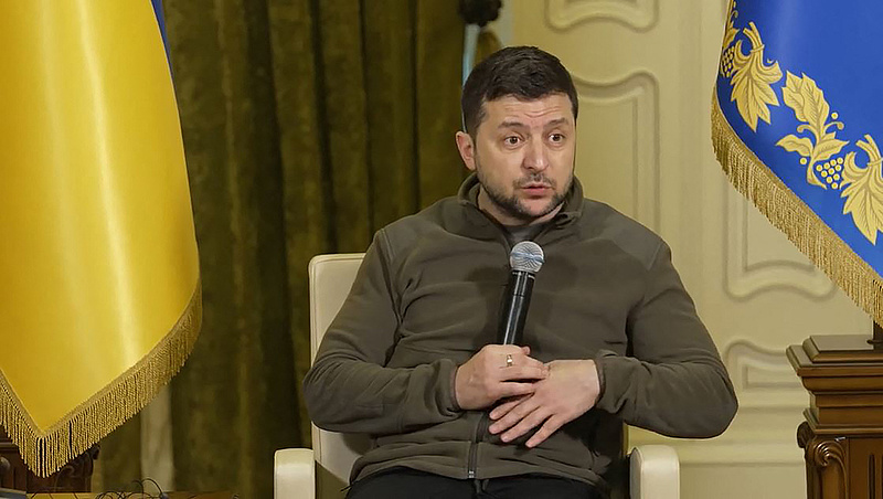Zelenszkij: Kijevnek havi 7 milliárd dollárra van szüksége