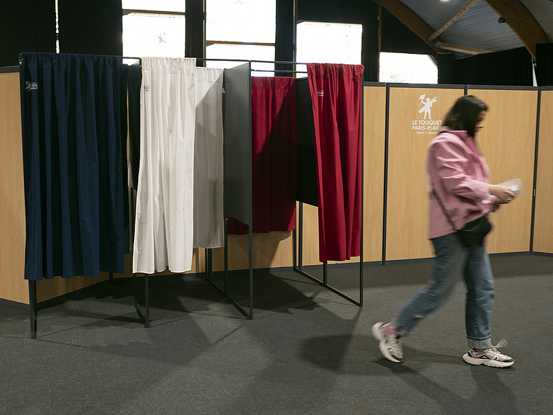 Alacsony a részvétel a francia elnökválasztáson