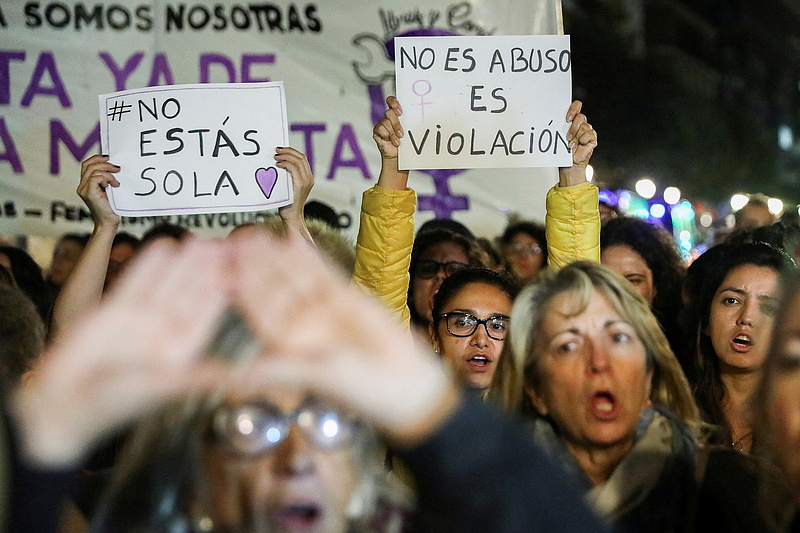 Nagy lépést tett Spanyolország a nemi erőszak komolyabb büntetéséért