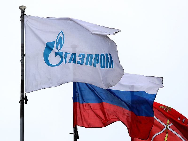 A Gazprom drasztikus földgázkitermelési visszaesést jelentett