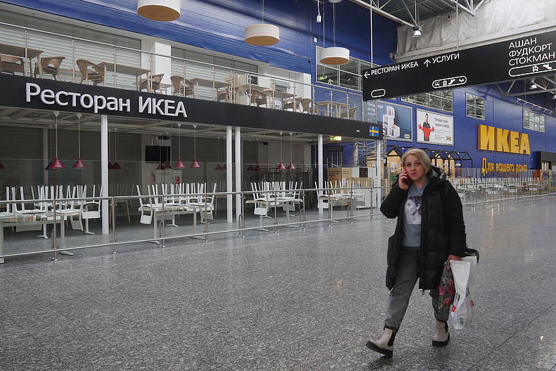 Gyors kiárusításba kezdett az Ikea az orosz kivonulás miatt