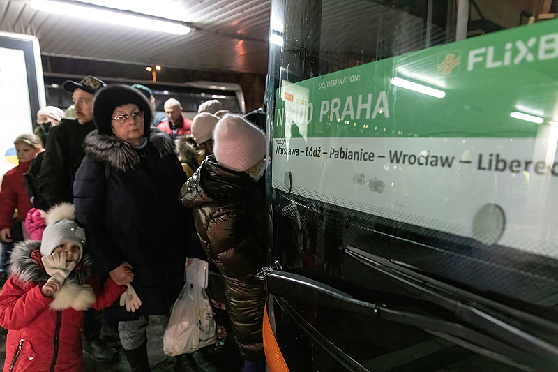 Csehországban egy nagyvárosnyi ukrán menekült van már